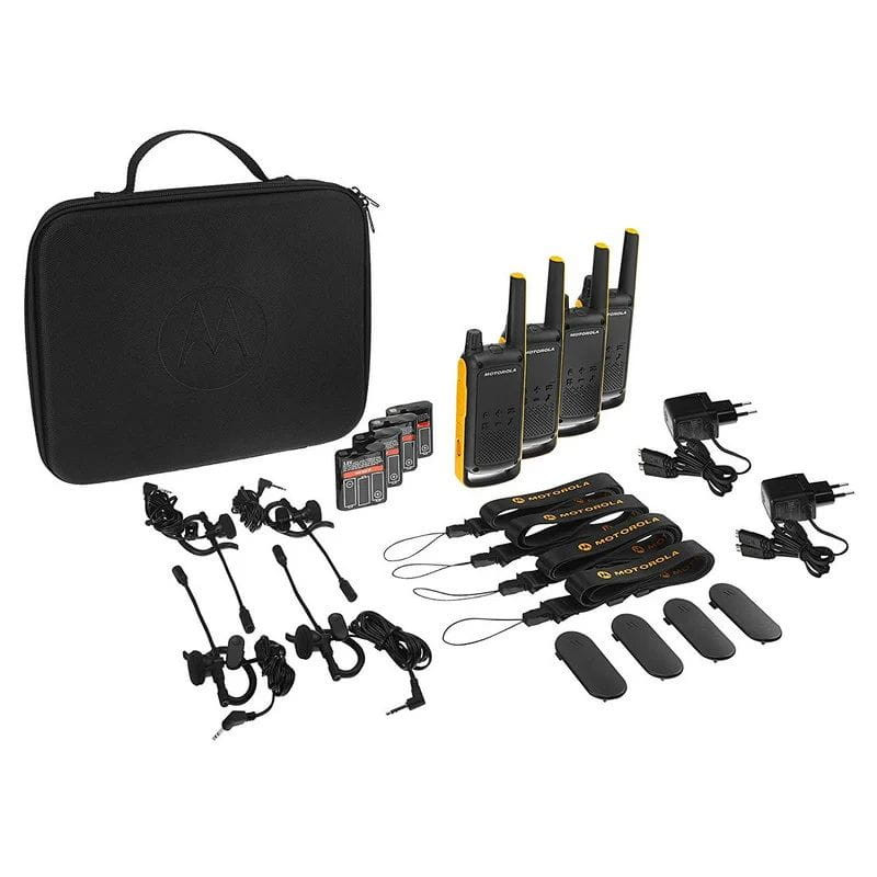Motorola Talkabout T82 Extreme Quad Preto, Laranja - Walkie Talkie - Item2