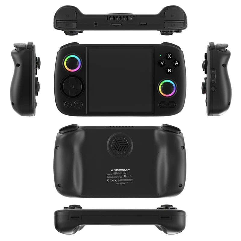Anbernic RG Cube 8GB/128GB Negro imagen de todos sus lados