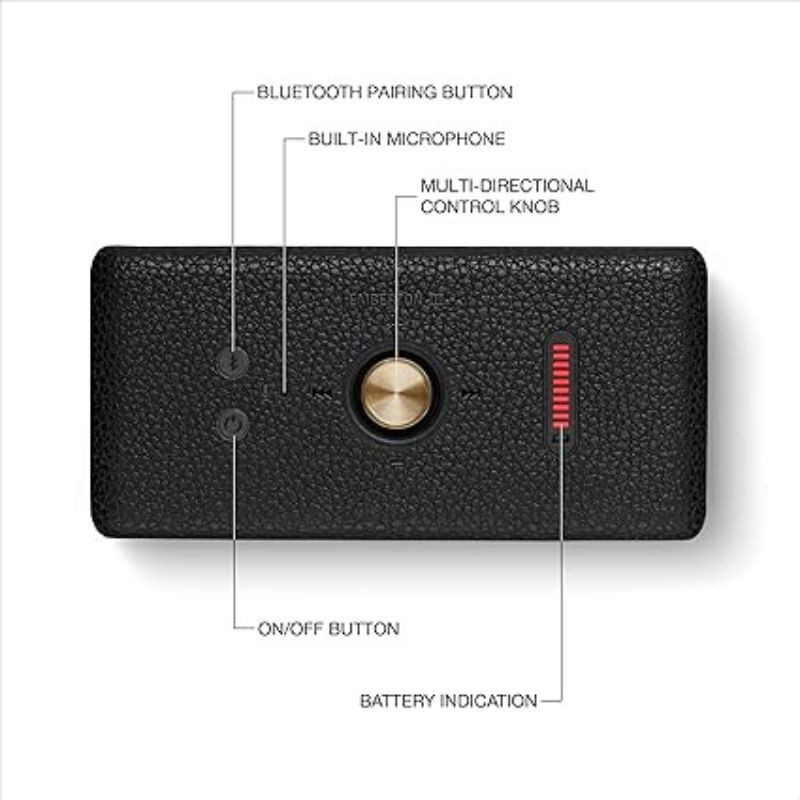 Marshall Emberton III Black and Brass - Ítem7