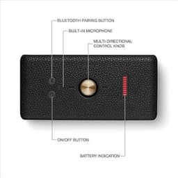 Marshall Emberton III Black and Brass Interface de utilização