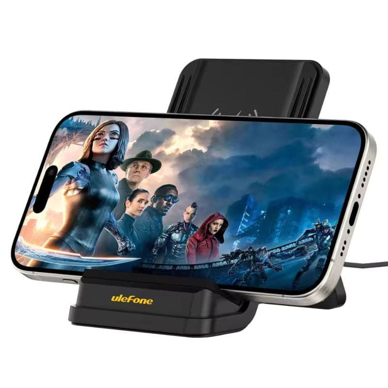 Ulefone 50W Suporte carregador sem fios WCS01 imagem a carregar na horizontal