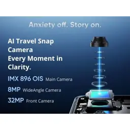 Câmera do Realme GT 7T Preto