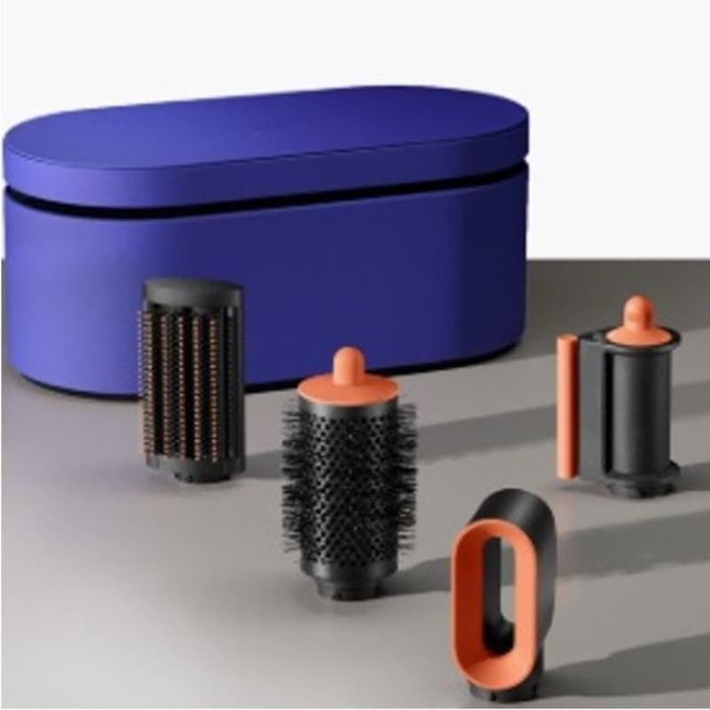 Caja de Dyson Airwrap HS08 Curly Azul