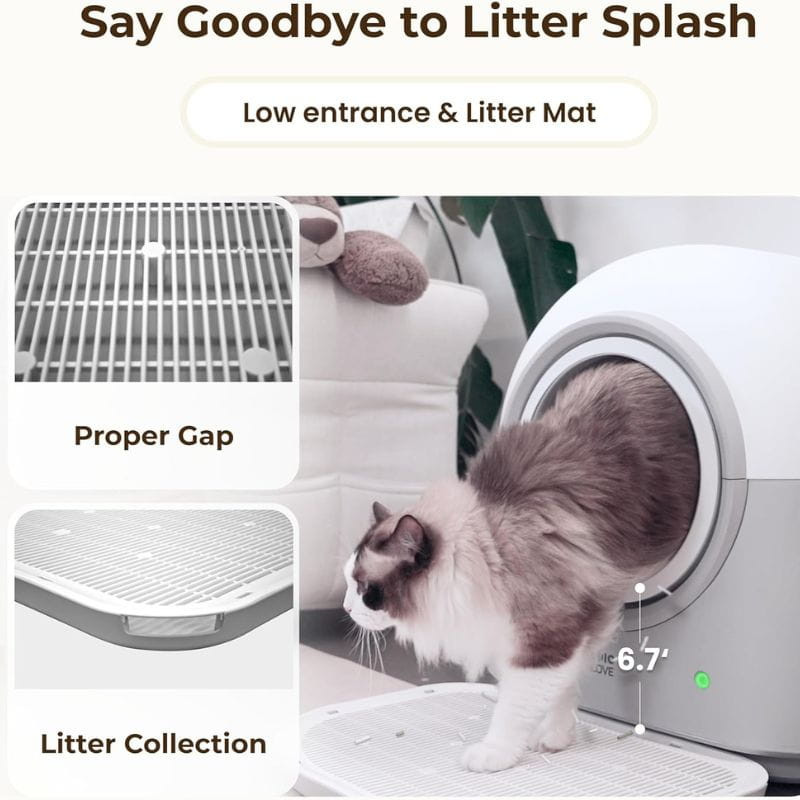 HHOLove CL-TYW - Arenero inteligente autolimpiable para gatos - Ítem13