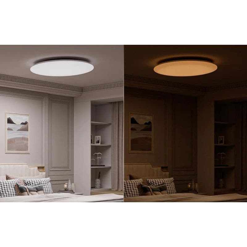 Dos modos de Yeelight Arwen Ceiling Light 500D