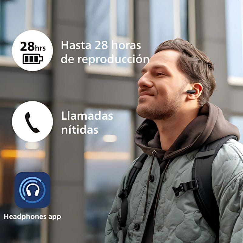 Philips TAT2139BK/00 Preto - Auriculares sem fios - Item1