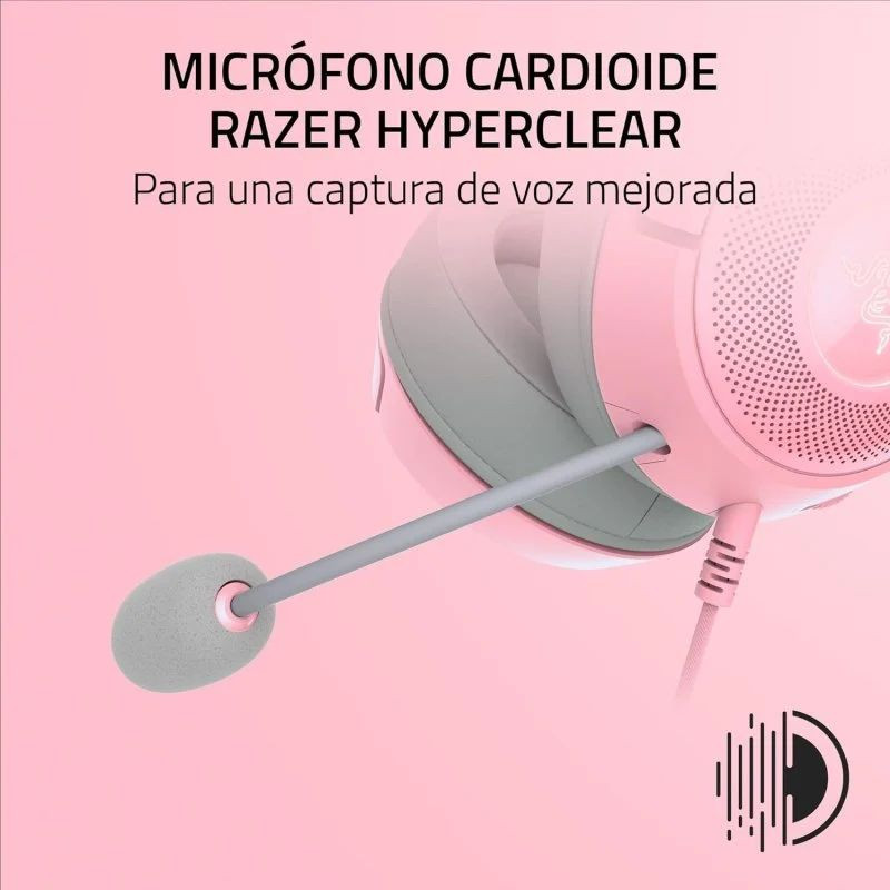 Razer Kraken Kitty v2 Rosa (USB-A) - Ítem5