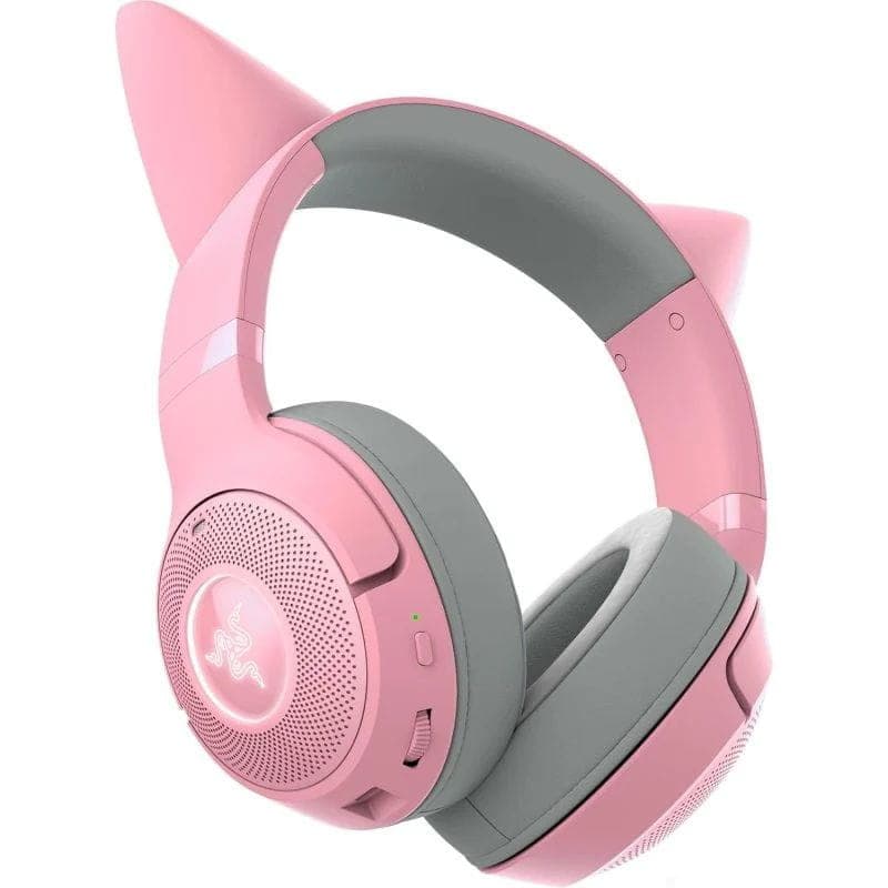 Cómodos de Razer Kraken Kitty V2 Quartz Rosa (Bluetooth)