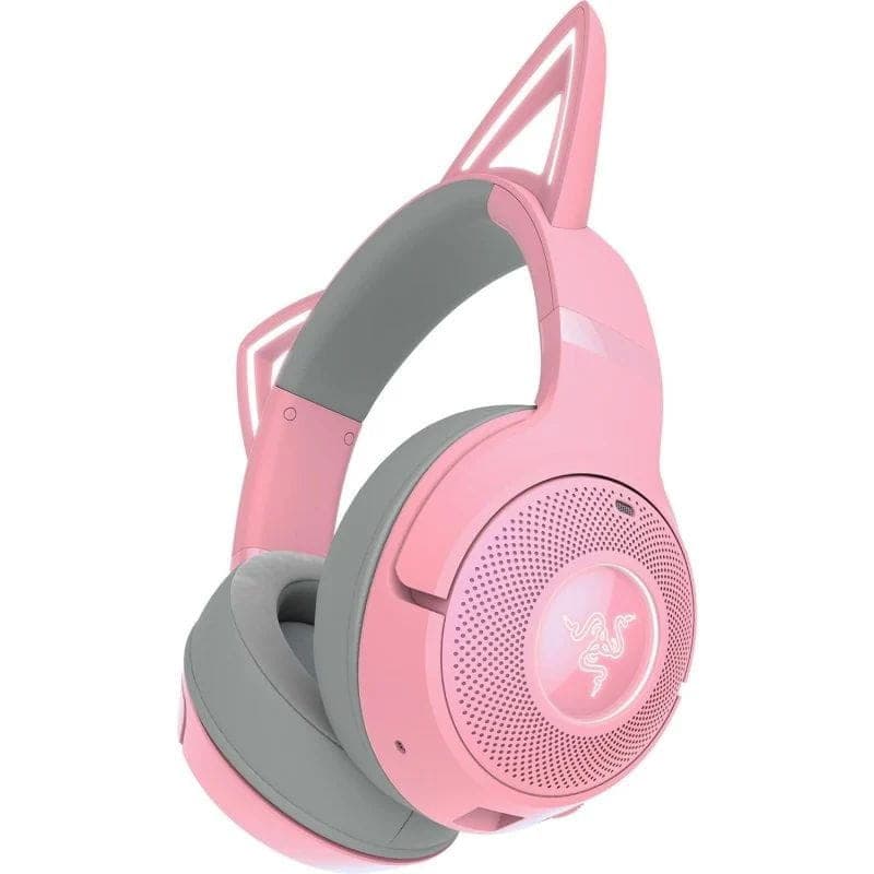 Adaptables Razer Kraken Kitty V2 Quartz Rosa (Bluetooth)