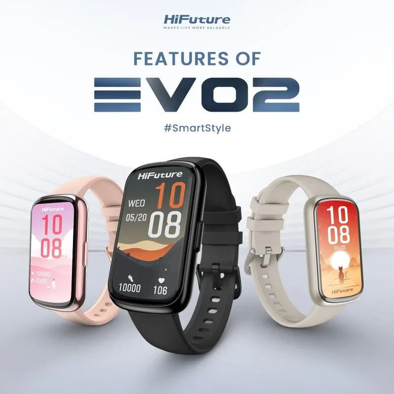 HiFuture Evo2 Noir - Montre intelligente - Ítem3