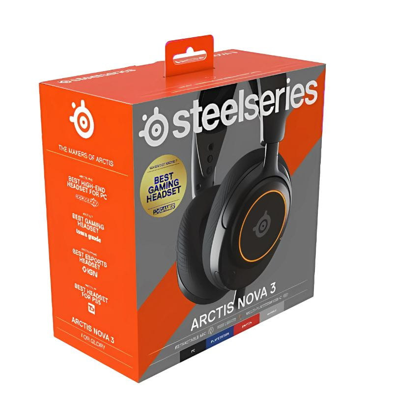 Steelseries Arctis Nova 3 Negro – Auriculares con cable - Ítem1