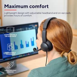Trust Ayda - Casque filaire pour PC, confort