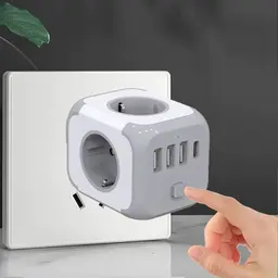 Adaptable Bloc multiprises Cube