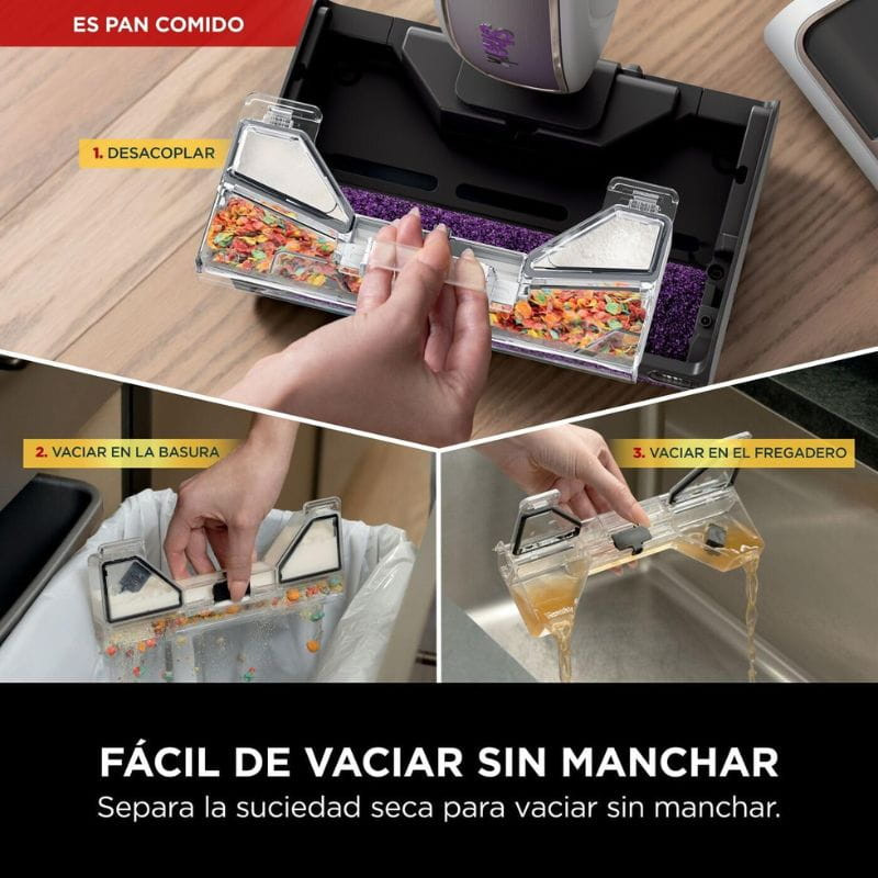 Shark SteamPickUp Mopa a vapor 3 en 1 Blanco - Ítem1