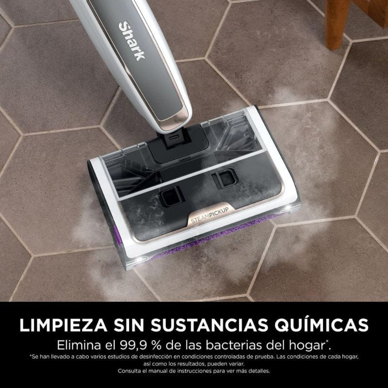 Shark SteamPickUp Mopa a vapor 3 en 1 Blanco - Ítem7