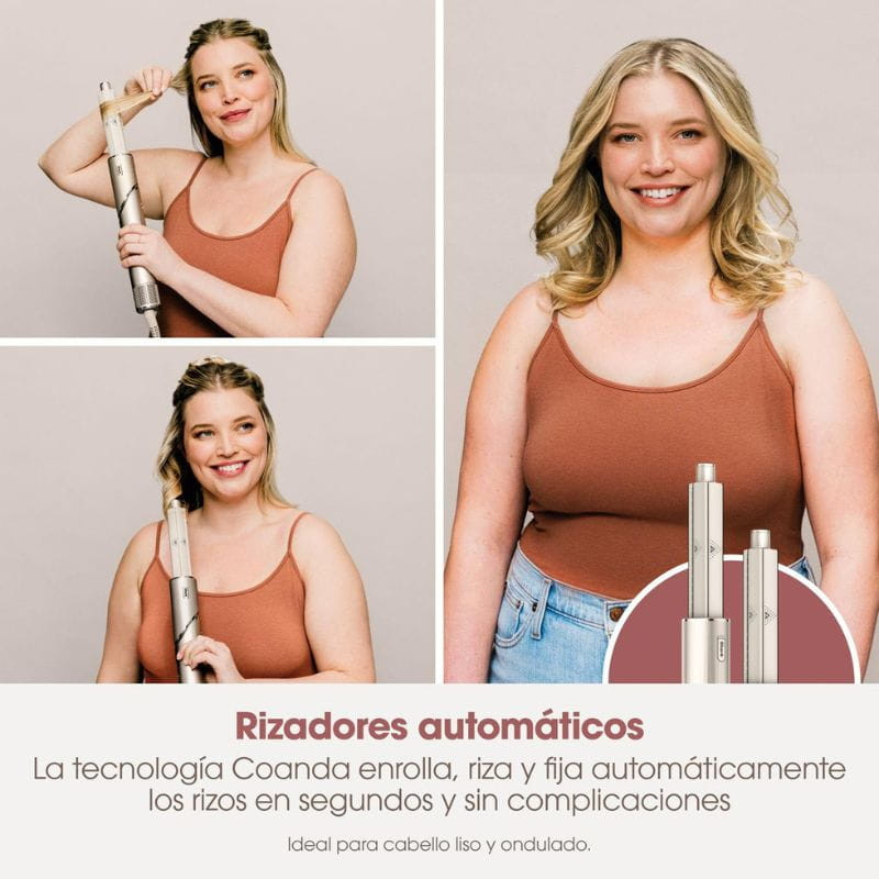 Shark FlexStyle Brosse soufflante 3 têtes Doré - Ítem2