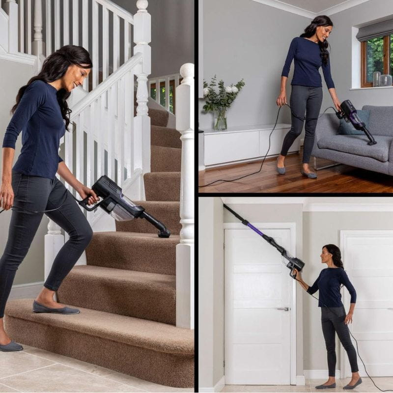 Shark HZ500EU Aspiradora de escoba Negro, Púrpura - Ítem4