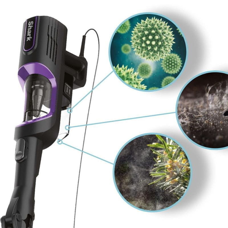 Shark HZ500EU Aspiradora de escoba Negro, Púrpura - Ítem2