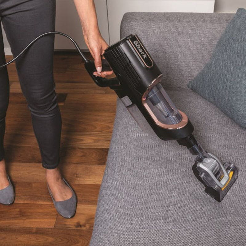 Shark HZ500EUT Aspiradora escoba Negro, Oro rosa - Ítem5