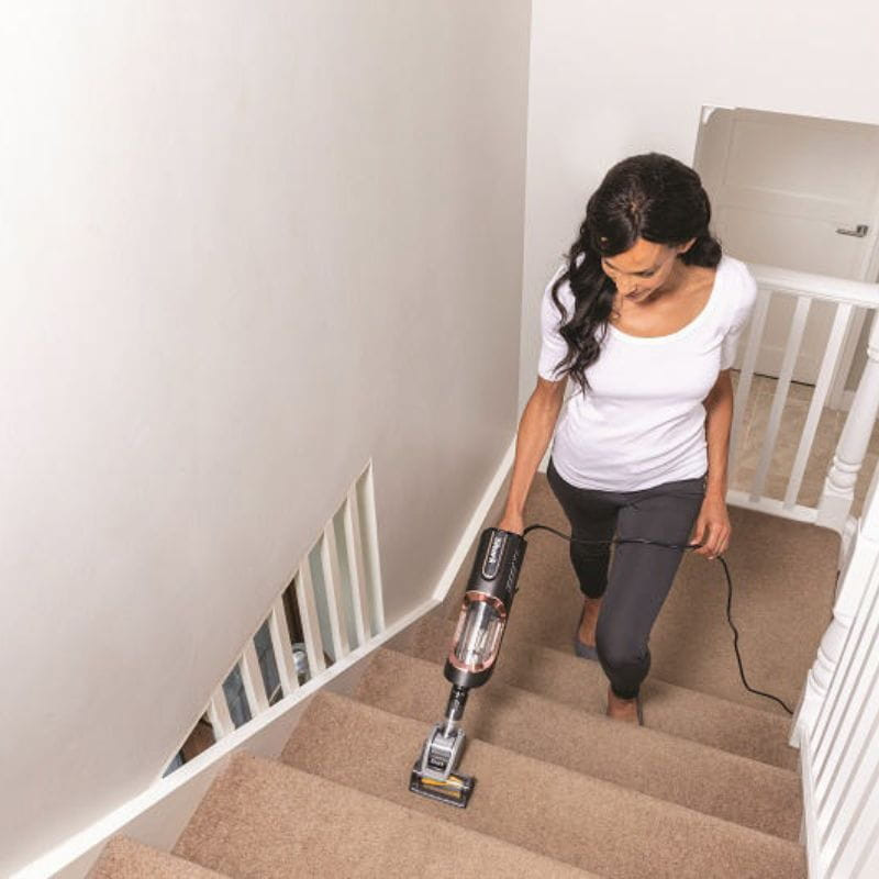 Shark HZ500EUT Aspiradora escoba Negro, Oro rosa - Ítem4