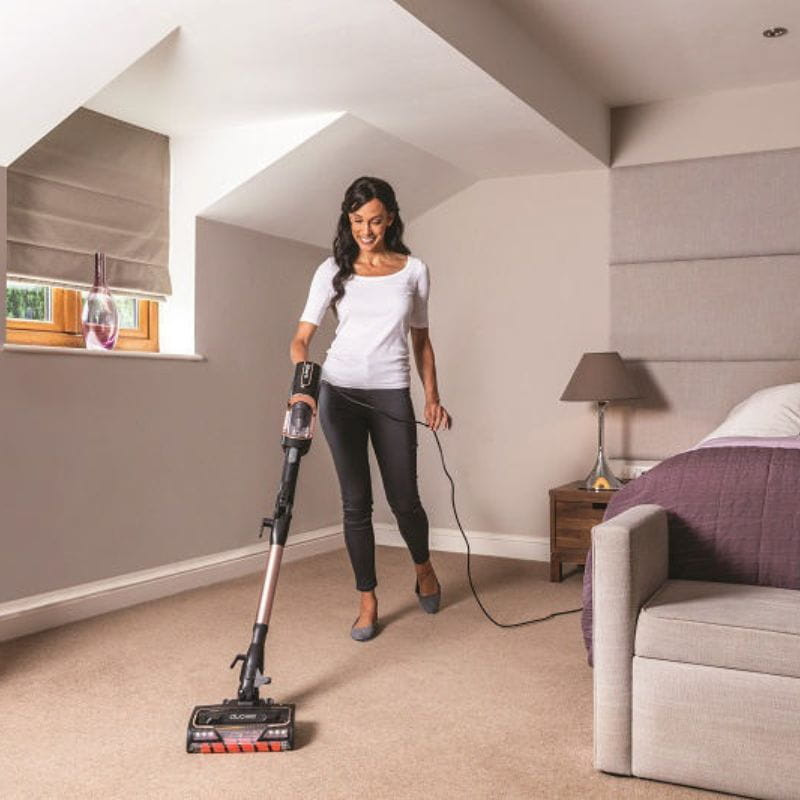 Shark HZ500EUT Aspiradora escoba Negro, Oro rosa - Ítem3