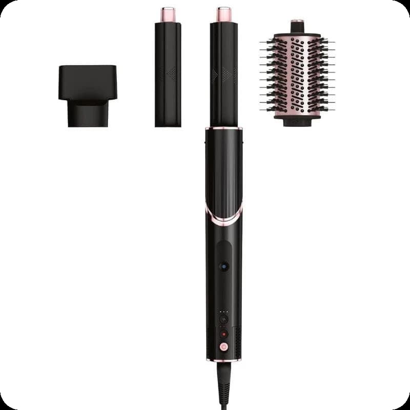 Shark FlexStyle Cepillo moldeador de cabello 3 cabezales Negro