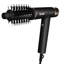 Brosse sèche-cheveux Shark SpeedStyle Pro 5 têtes en noir mat, poignée ergonomique, embout brosse ronde à picots, grille métallique, câble