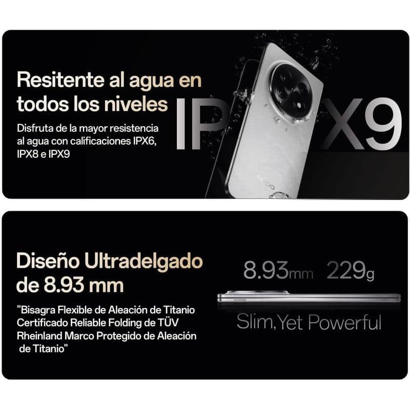 Résistant Oppo Find N5 Noir