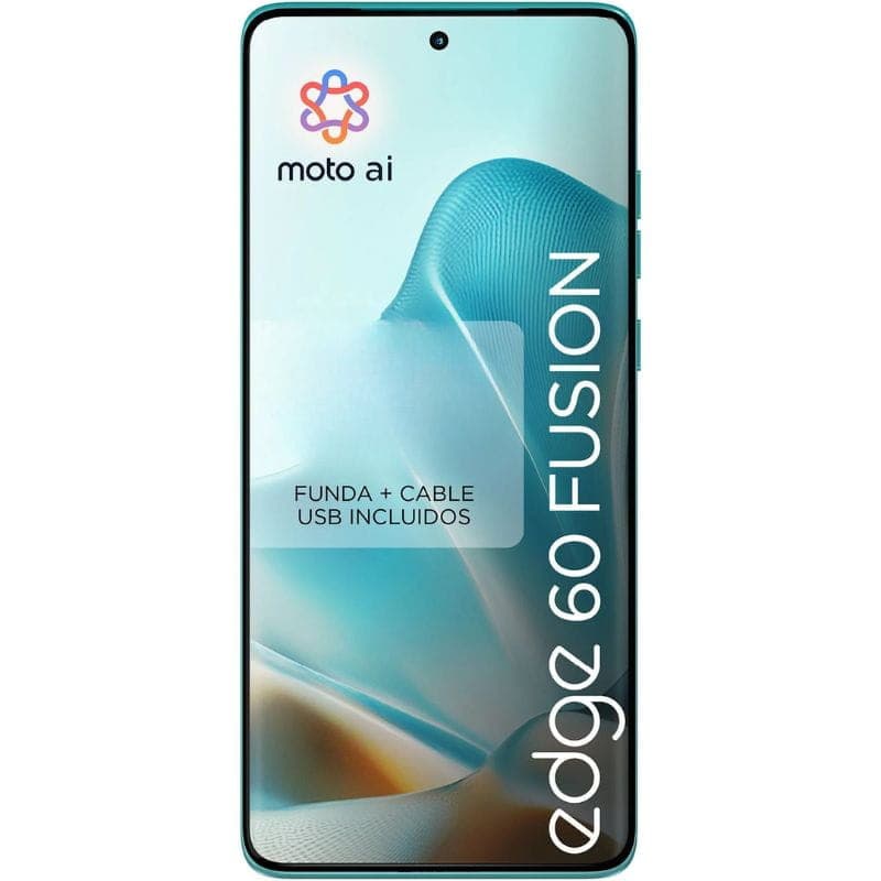 Motorola Edge 60 Fusion 5G 8 GB/256 GB Azul imagem frontal
