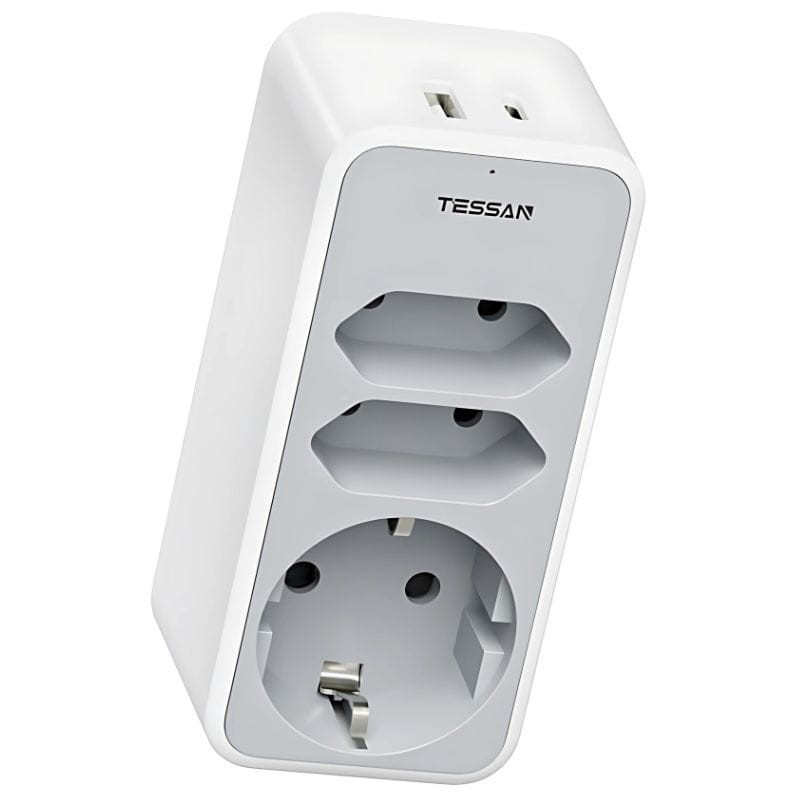 TESSAN TS-330-C - Adaptador de tomada - Item