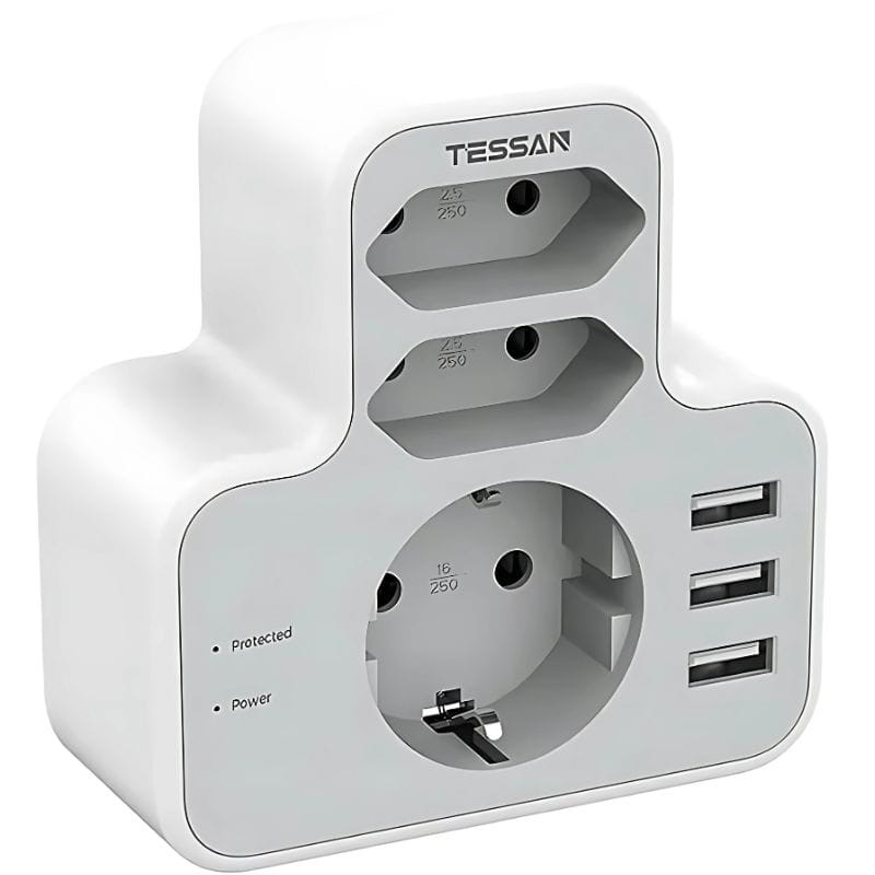 TESSAN TS-327 - Adaptateur de prise - Ítem