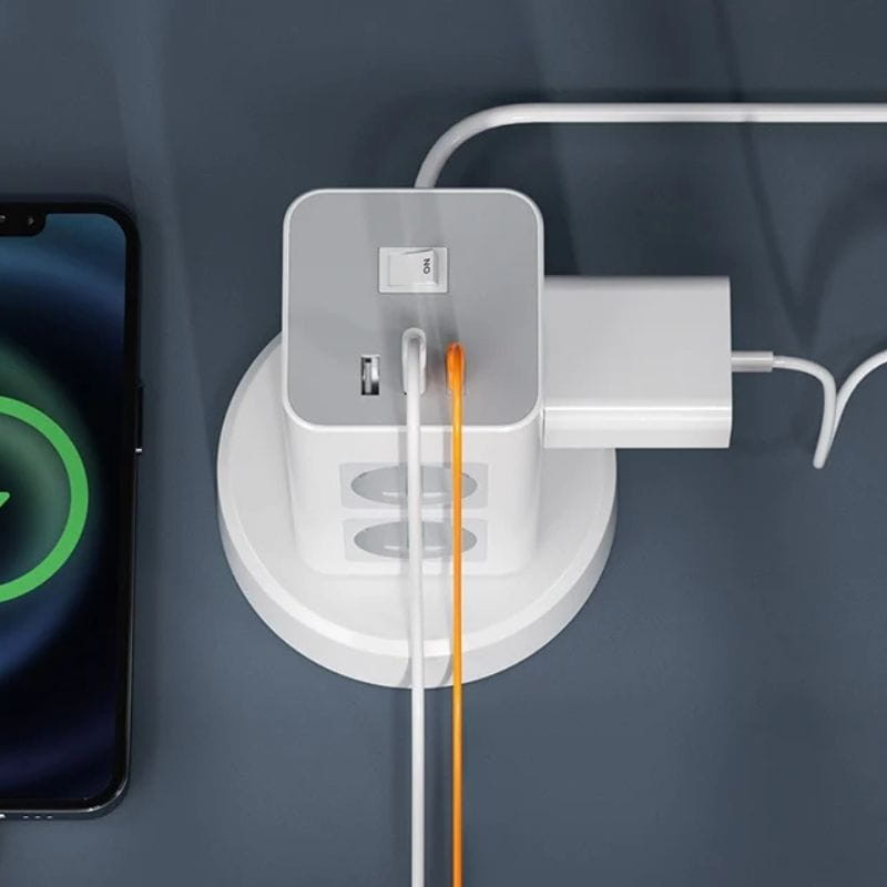Tessan TPS03RX-DE-C 8 prises CA + 2 USB-A + 1 USB-C - Ítem3