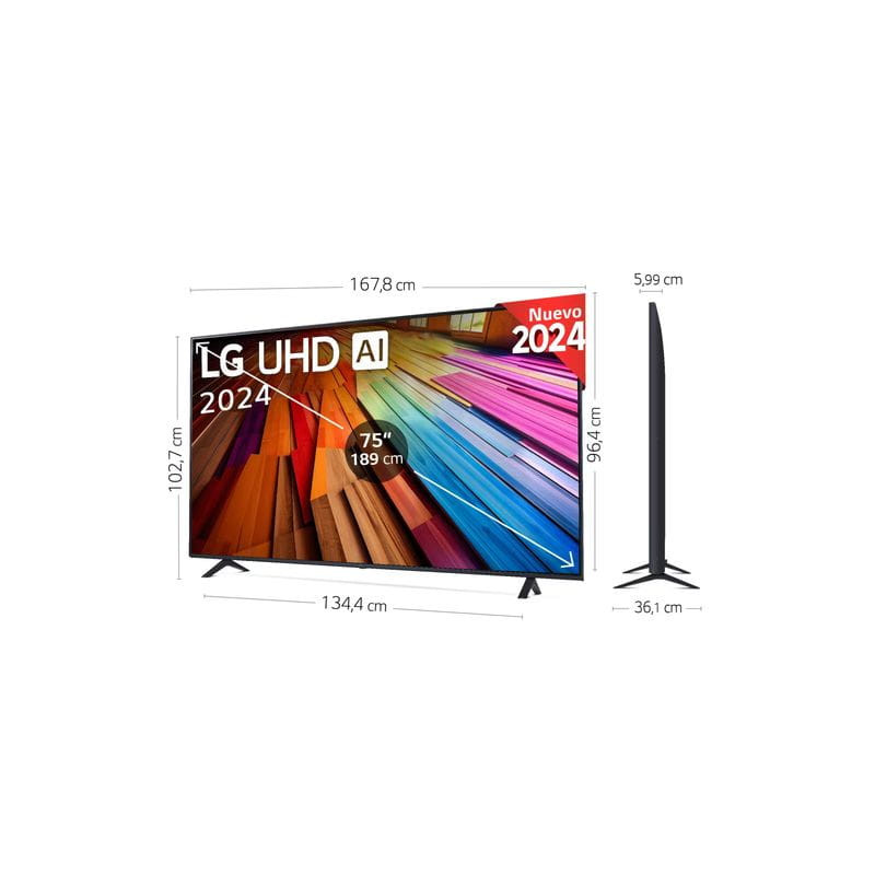 LG 75UT80006LA.AEU 75 4K/UHD LED Smart TV Wifi - Ítem11