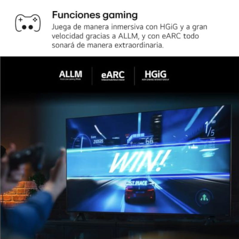 LG 75UT80006LA.AEU 75 4K/UHD LED Smart TV Wifi - Ítem6