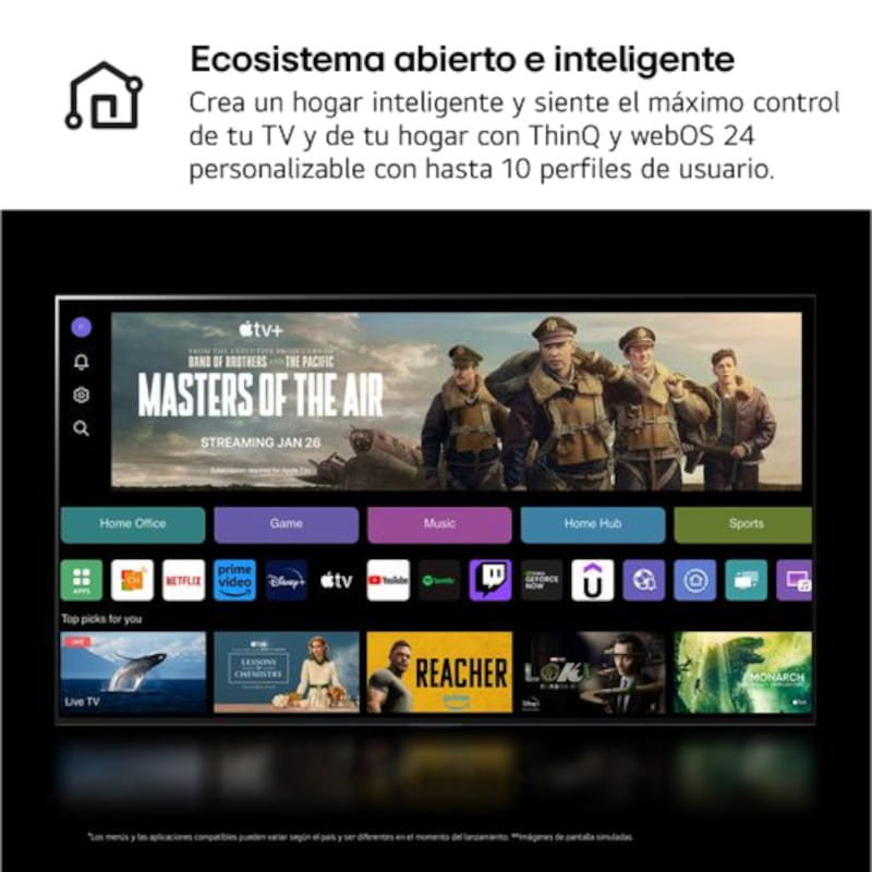 LG 75UT80006LA.AEU 75 4K/UHD LED Smart TV Wifi - Ítem8