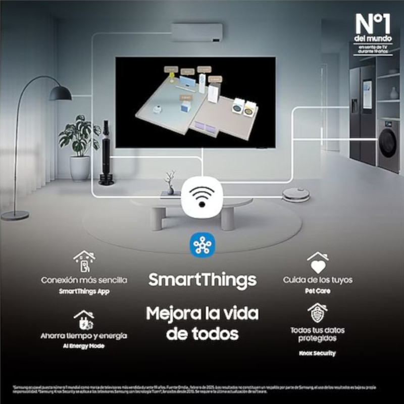 Samsung TQ43Q7FAAU 43 4K Ultra HD QLED Smart TV Wifi - Ítem5