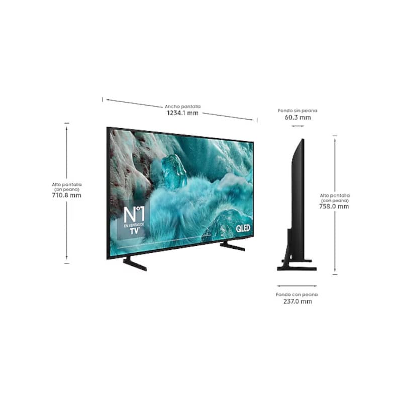 Dimensions de Samsung TQ50Q7FAAU