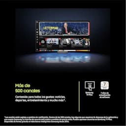 Canales de Samsung TQ55Q7FAAU