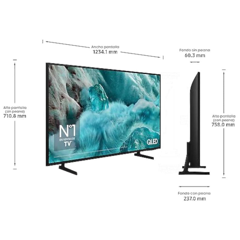 Samsung TQ55Q7FAAU 55 4K Ultra HD QLED Smart TV Wifi - Ítem7
