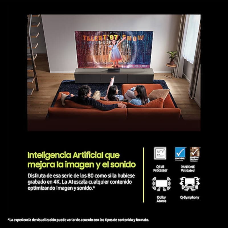 Inteligência Artificial do Samsung TQ55Q7F5AU 