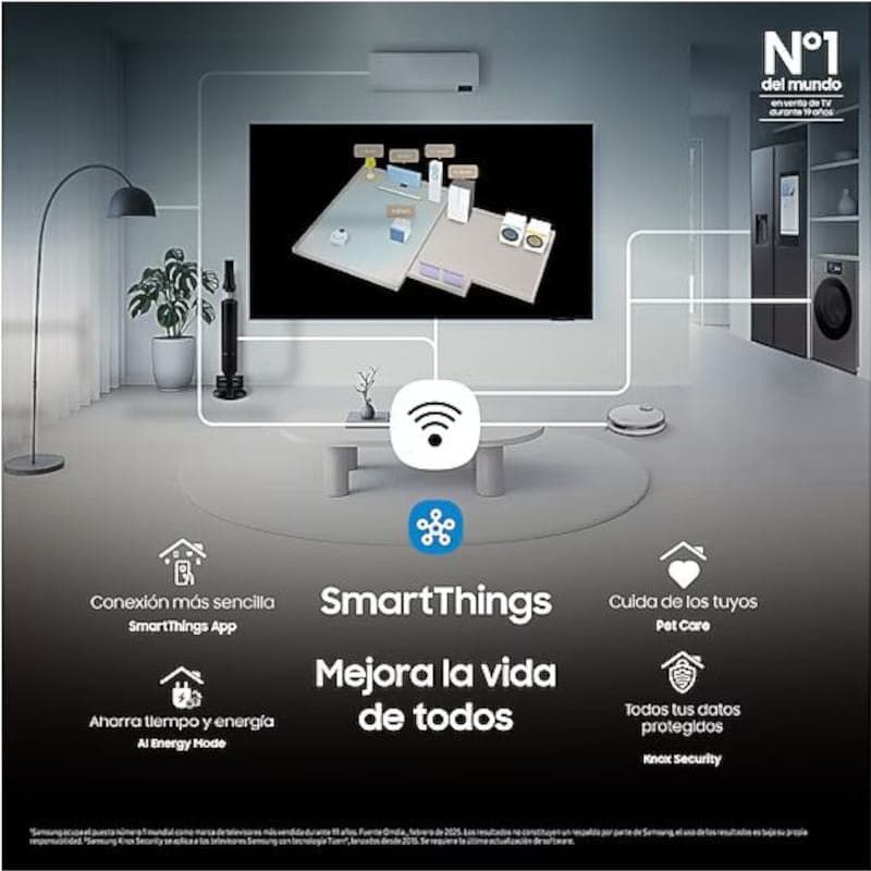SmartThings do Samsung TQ55Q7F5AU 