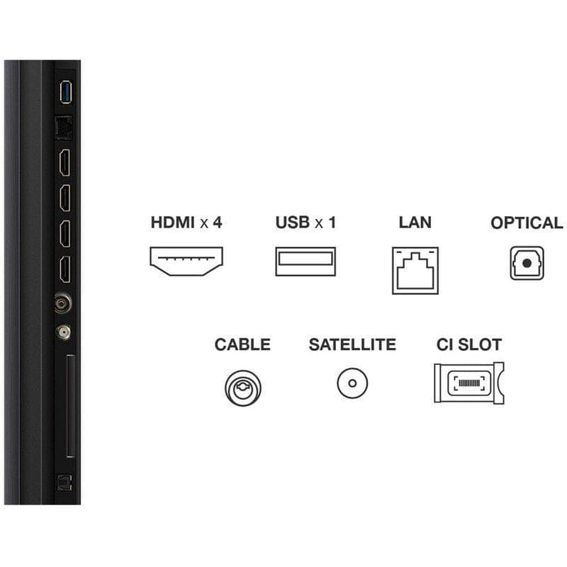 Interface de TCL 85C7K 