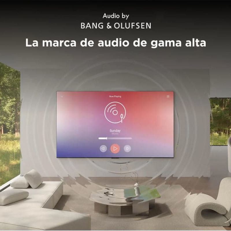 Áudio de TCL 85C7K 