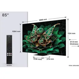 Dimensions de TCL 85C7K