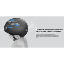 Xiaomi Riding Helmet, diseño de ventilación