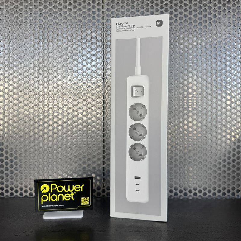 Xiaomi 20W Power Strip (2C1A) EU - Regleta de enchufes con USB - Ítem4