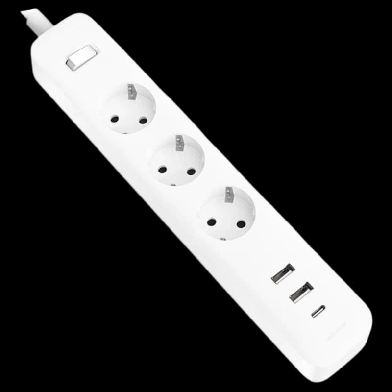 Xiaomi 20W Power Strip (2C1A) EU - Regleta de enchufes con USB