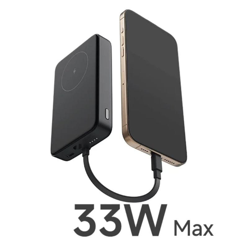 Xiaomi Power Bank Magnético 10000mAh con cable integrado - Gris - Ítem4