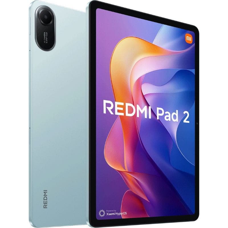 Xiaomi Redmi Pad 2 4 GB/128 GB Verde imagem  do ecrã e da câmara