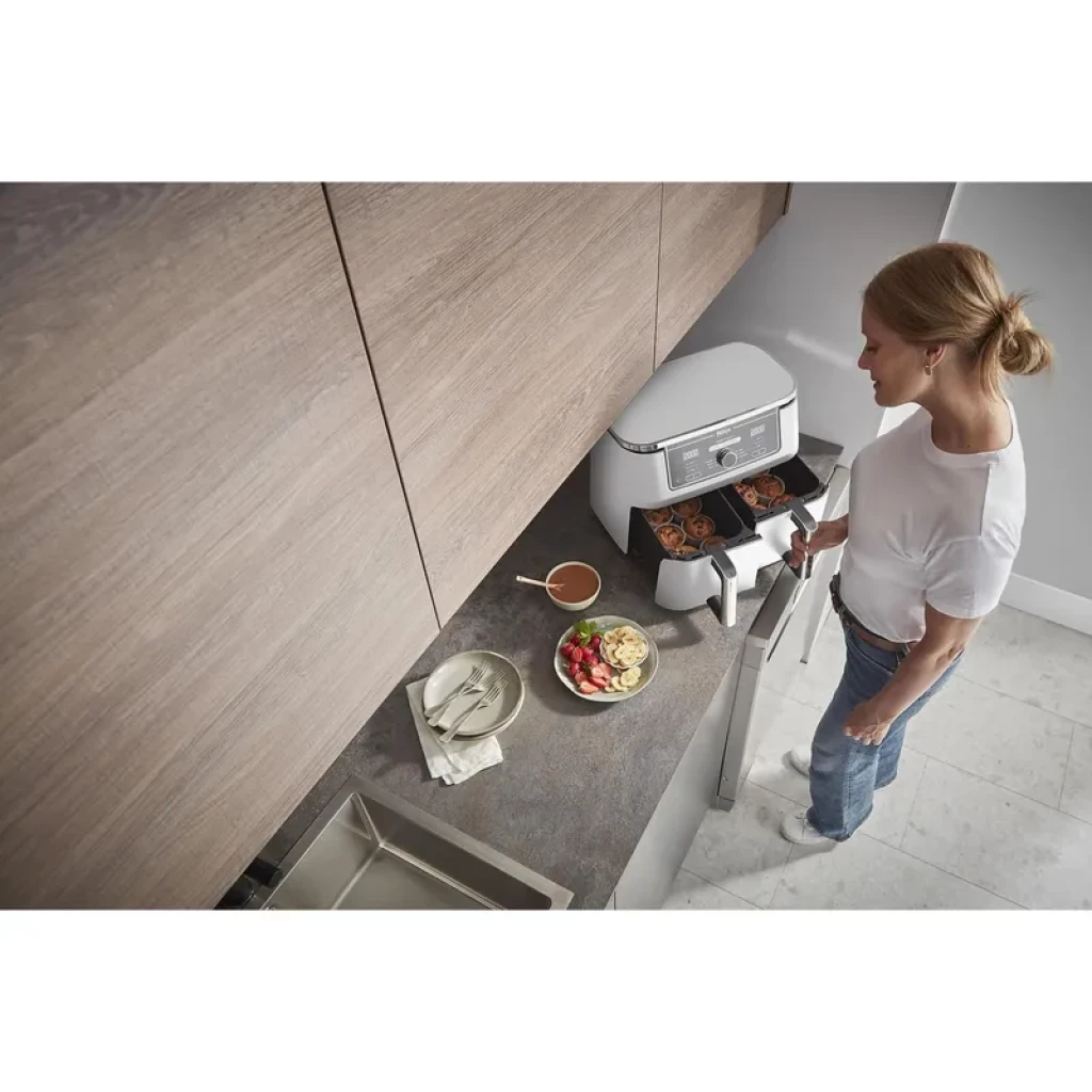 Ninja AF400EU 2470 W 9,5 L Branco - Fritadeira de ar com cesto duplo - Item5
